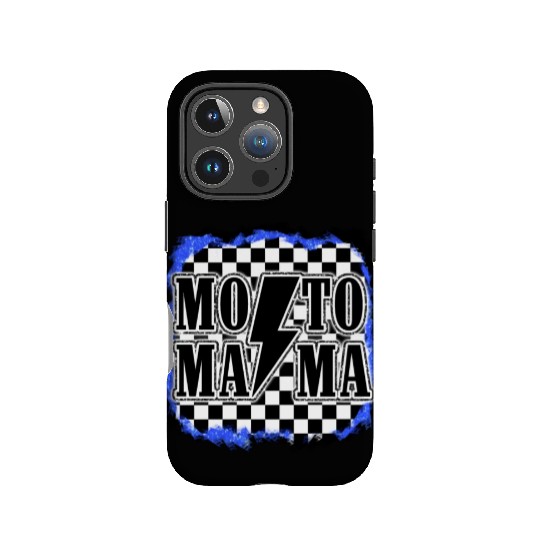 Moto Mama Motocross Racing Dirt Bike Mom Son Race IPhone Cases