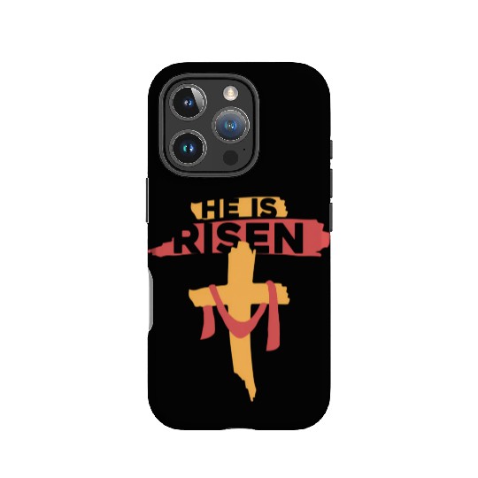 He Is Risen Christian Easter IPhone Cases
