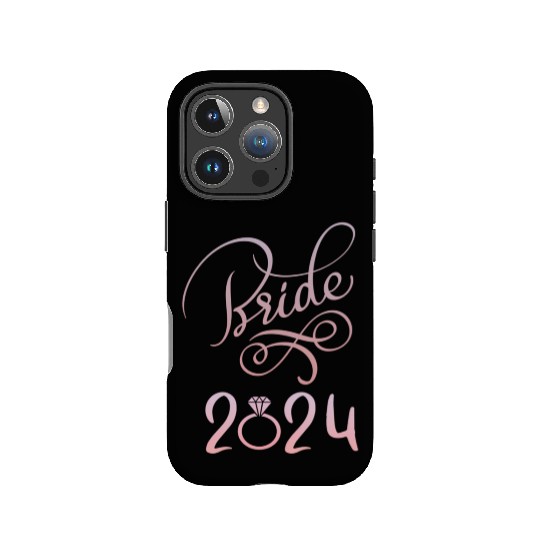 Bride To Be 2024 Fiancã© Engagement Announcement IPhone Cases