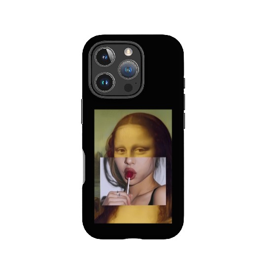 Mona Lisa Lollipop Mona Lisa IPhone Cases