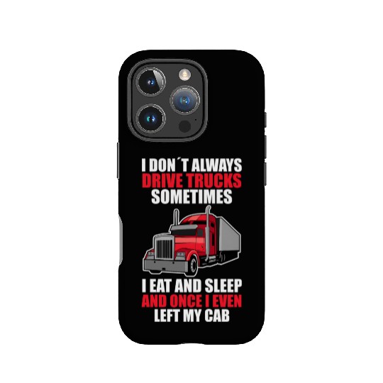 Truck Driver Truc IPhone Cases