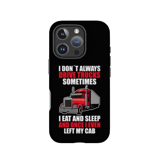 Truck Driver Truc IPhone Cases