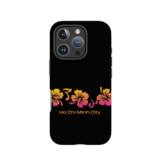Ho Chi Minh City Vietnam Hibiscus Souvenir IPhone Cases