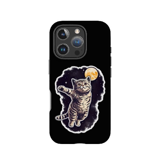 Space cat IPhone Cases