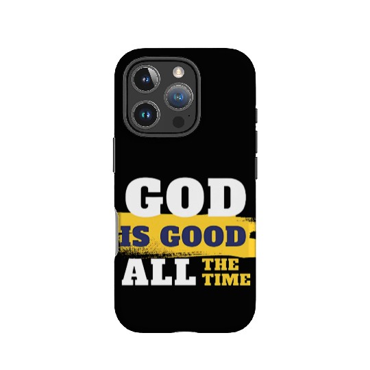 God is good all the time IPhone Cases
