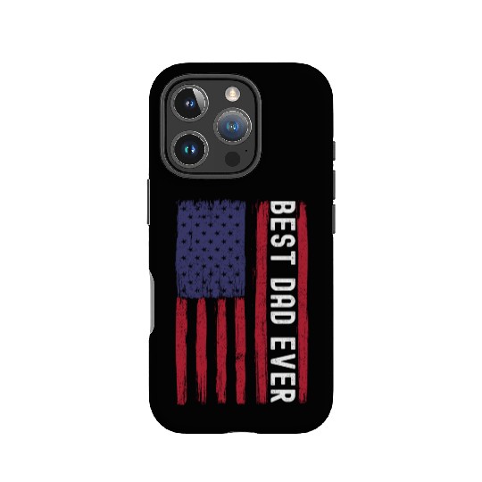Best Dad Ever, Grudge USA Flag, Funny Dad IPhone Cases