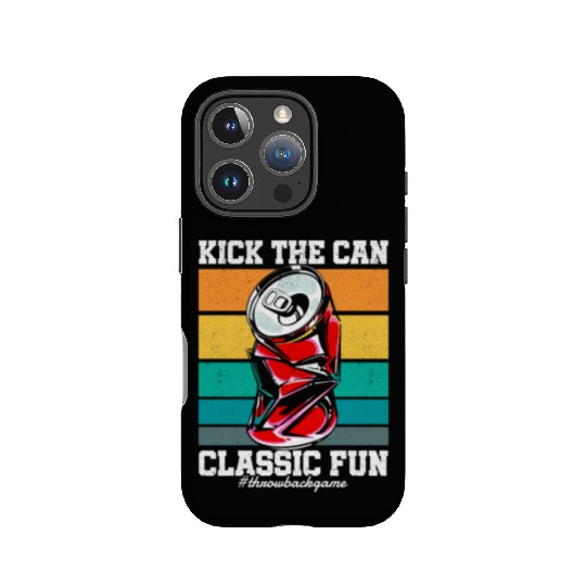 Kick the Can Classic Fun Street Game 90s Kid IPhone Cases