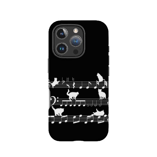 Funny Cat Music IPhone Cases