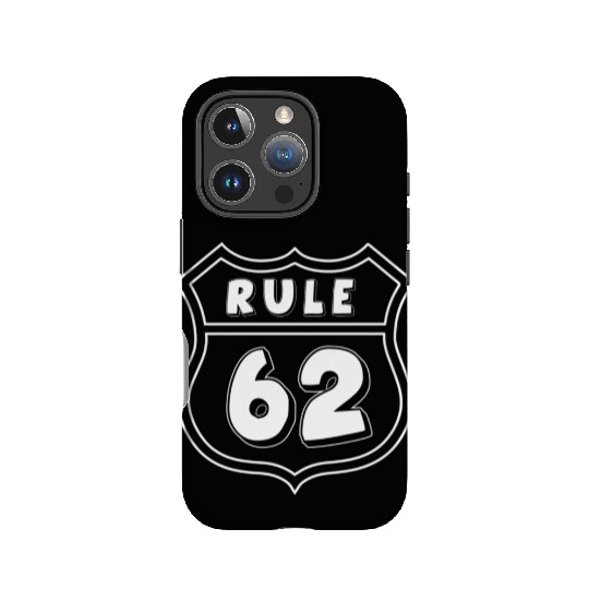Rule 62 Aa Na 12 Step Recovery Sobriety IPhone Cases