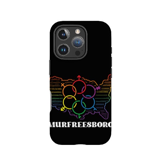 Murfreesboro Pride Flag Pride Month LGBTQ Flag IPhone Cases
