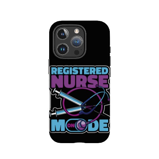 Registered Nurse Mode On Hotal Registered IPhone Cases