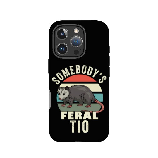 Somebody'S Feral Tio Spanish Uncle Feral Cat Dad IPhone Cases