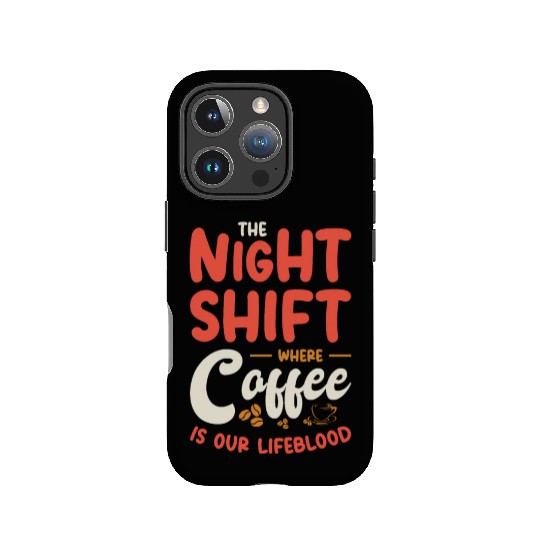 Night Shift Worker Graveyard Duty IPhone Cases