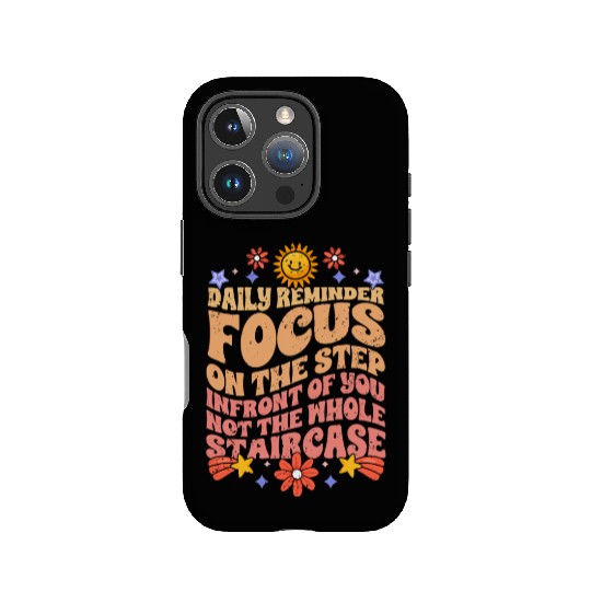 Groovy Daily Reminder Positive Affirmation IPhone Cases