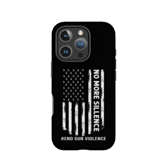 Enough End Gun Violence American Flag IPhone Cases