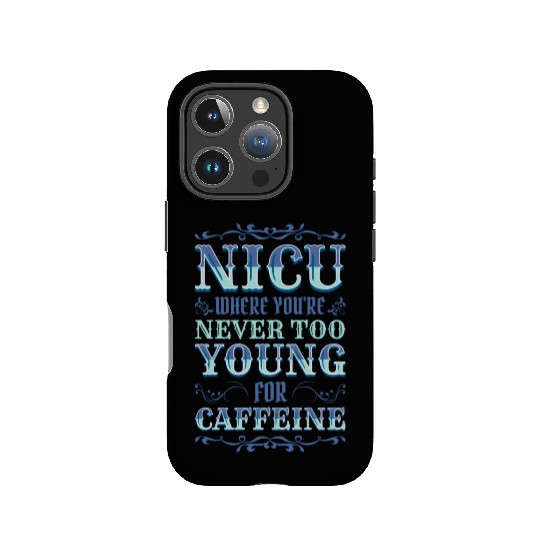 u Where You'Re Never Too Young For Caffeine u IPhone Cases