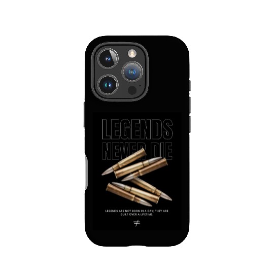 Legends Never Die IPhone Cases