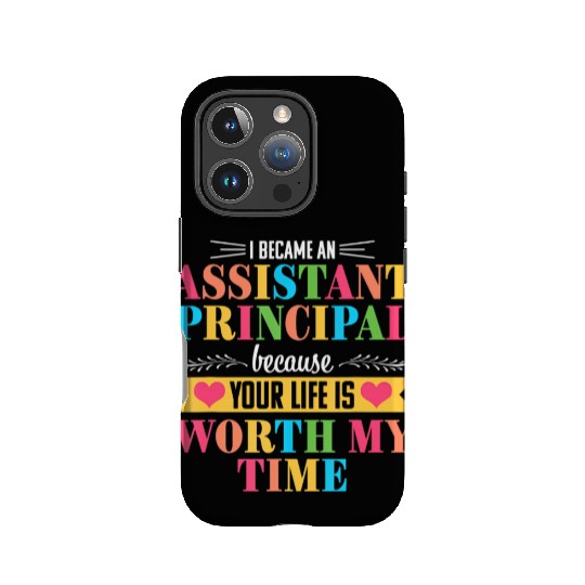 Assistant Principal Cute Appreciation Back to IPhone Cases