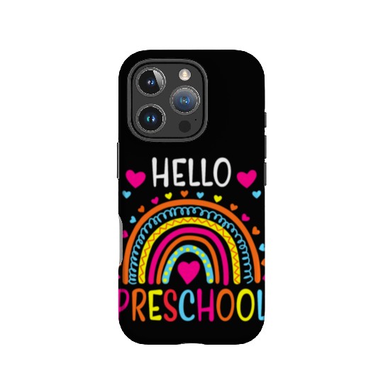 Hello Preschool Back To School Pre-K Teacher IPhone Cases