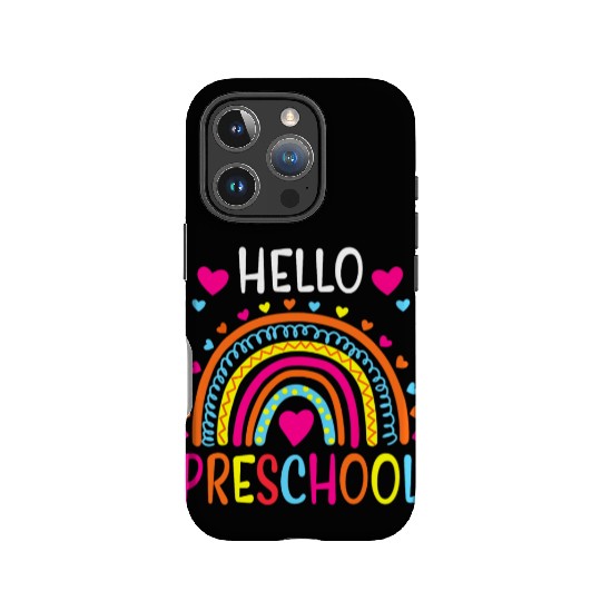 Hello Preschool Back To School Pre-K Teacher IPhone Cases