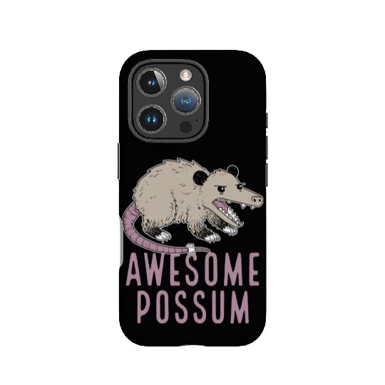 Awesome Possum Funny Design Trash Lover IPhone Cases