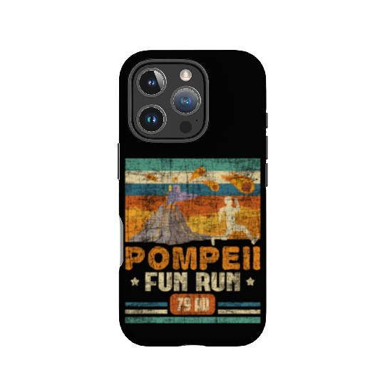 Pompeii Fun Run - Geography Volcanologist IPhone Cases