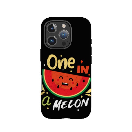 One In A Melon Watermelon Fruitarian Summer Fruit IPhone Cases