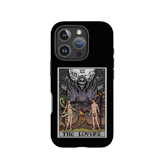 The Tarot Card Halloween Grim Reaper Gothic Horror IPhone Cases
