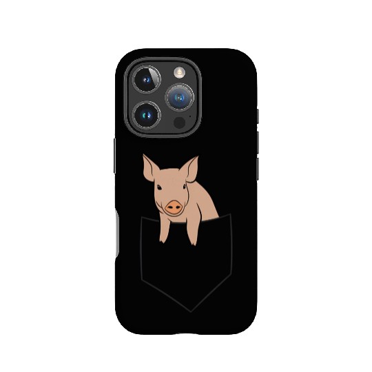 Pig In The Pocket Pig Pocket Pig IPhone Cases