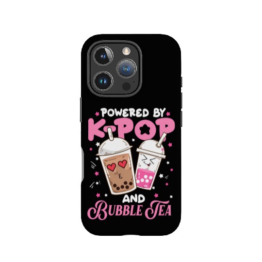 Boba Tea aii Anime Powered By Kpop And Bubble IPhone Cases