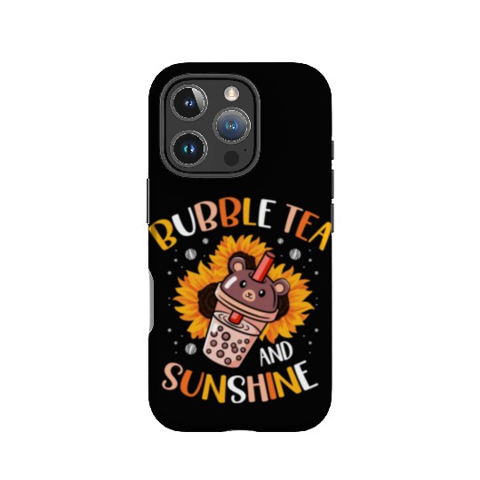 Bubble Tea And Sunshine Boba Tea Drinker IPhone Cases