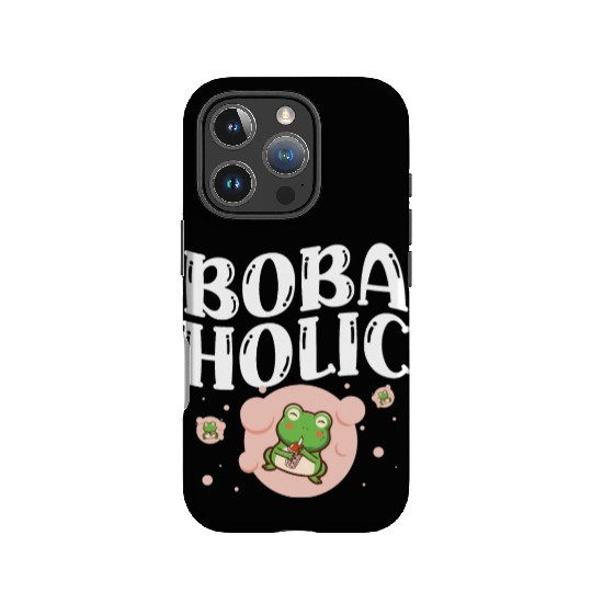 Bobaholic Bubble Tea Lover Boba Tea Drinker Korean IPhone Cases