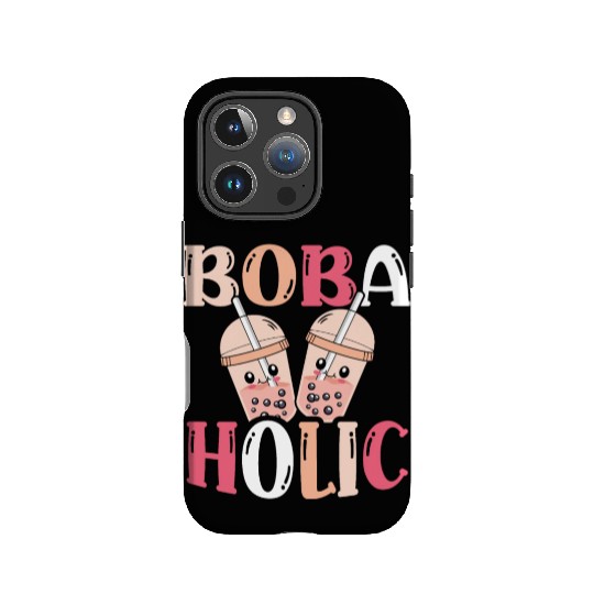 Bobaholic Bubble Tea Lover Boba Tea Drinker Korean IPhone Cases