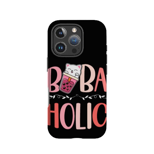 Bobaholic Bubble Tea Lover Boba Tea Drinker Korean IPhone Cases
