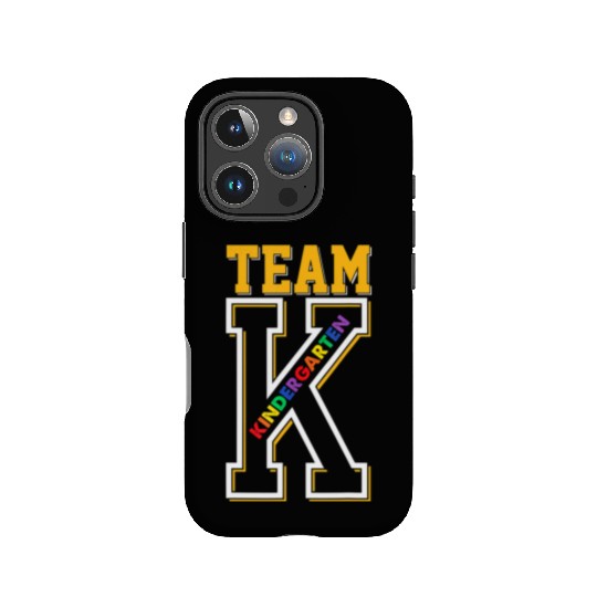 Team K Kindergarten Teacher Student Back to IPhone Cases