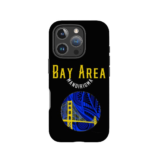 San Francisco Bay Area Bridge Polynesian Warrior T IPhone Cases