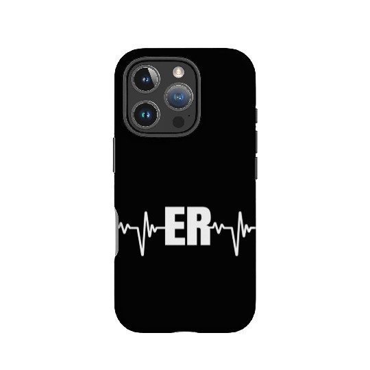 Emergency Medicine Emergency Room Nurse Er Hebeat IPhone Cases