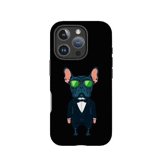 Frenchie The Gangster IPhone Cases