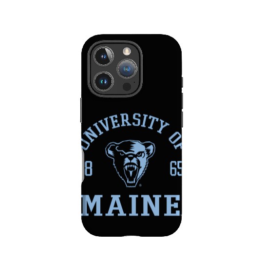 Maine Black Bears Stamp Logo Officially IPhone Cases