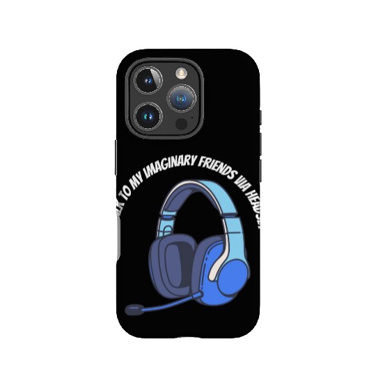 Gamer Imaginary Friends IPhone Cases