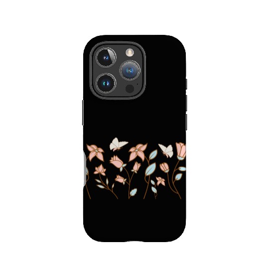Flowers & Butterflies IPhone Cases