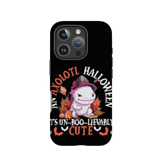 Axolotl Halloween Trick Or Treat Amphibian Axolotl IPhone Cases