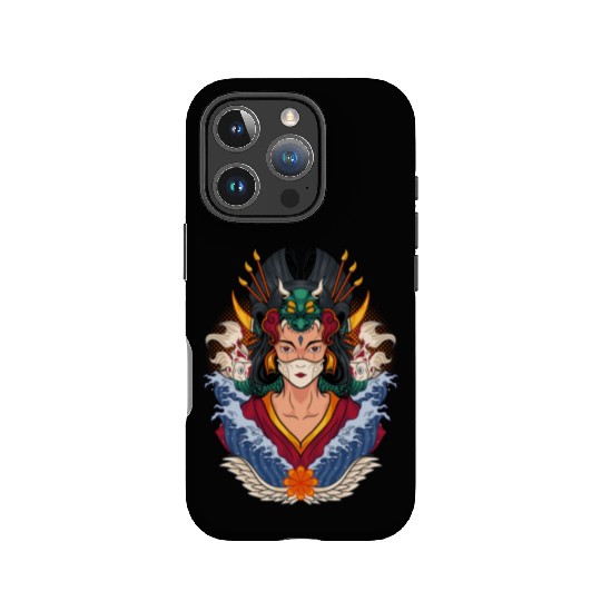 Kimono Geisha IPhone Cases