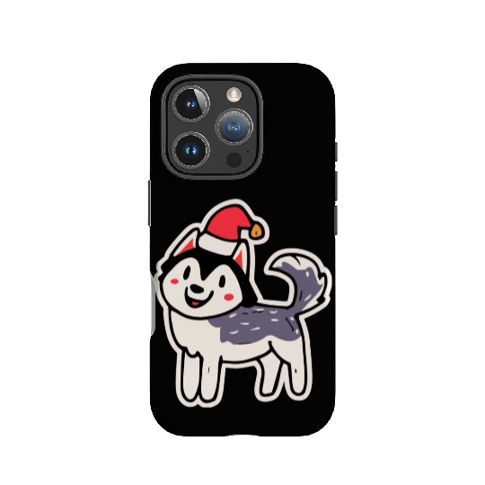 Christmas Husky Dog Lover Malamute IPhone Cases
