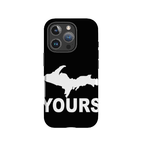 Up Yours Upper Peninsula Yooper Humor IPhone Cases