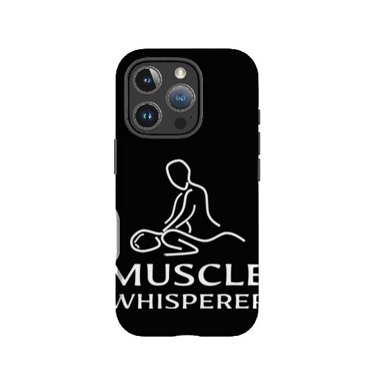 Muscle Whirer Massage Therapist Messeur Masseuse IPhone Cases