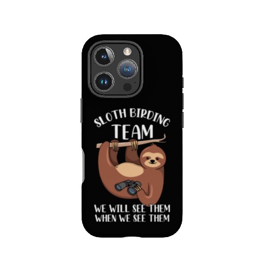 Bird Watching Design For A Hobbyist Bird Watcher IPhone Cases