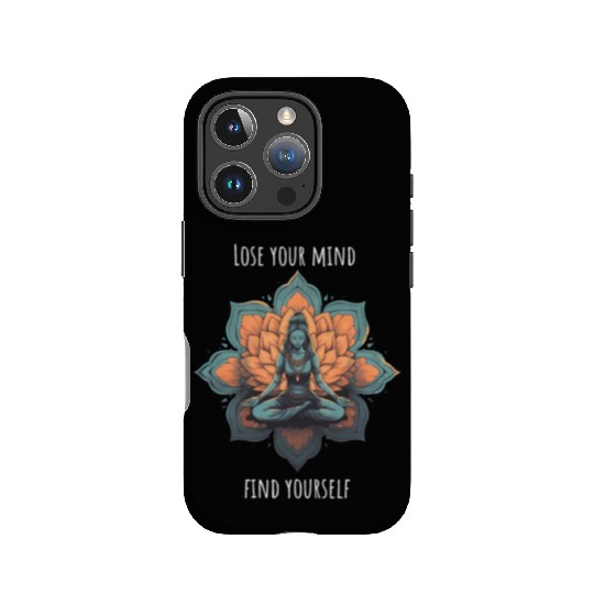 Women's Yoga Meditation Lotus Design IPhone Cases