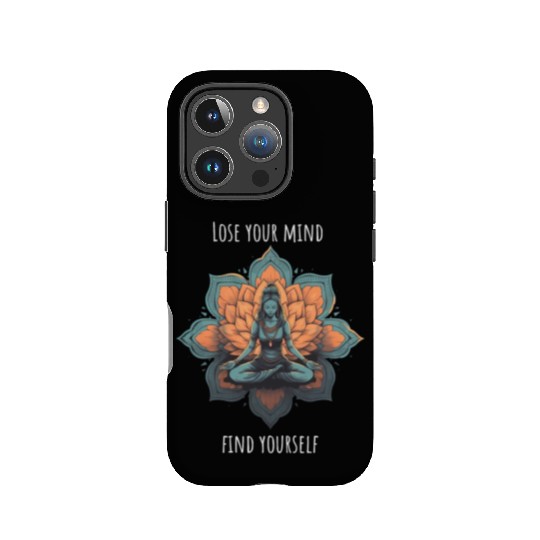 Women's Yoga Meditation Lotus Design IPhone Cases
