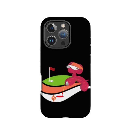 Summer Golf Balloon Dog IPhone Cases